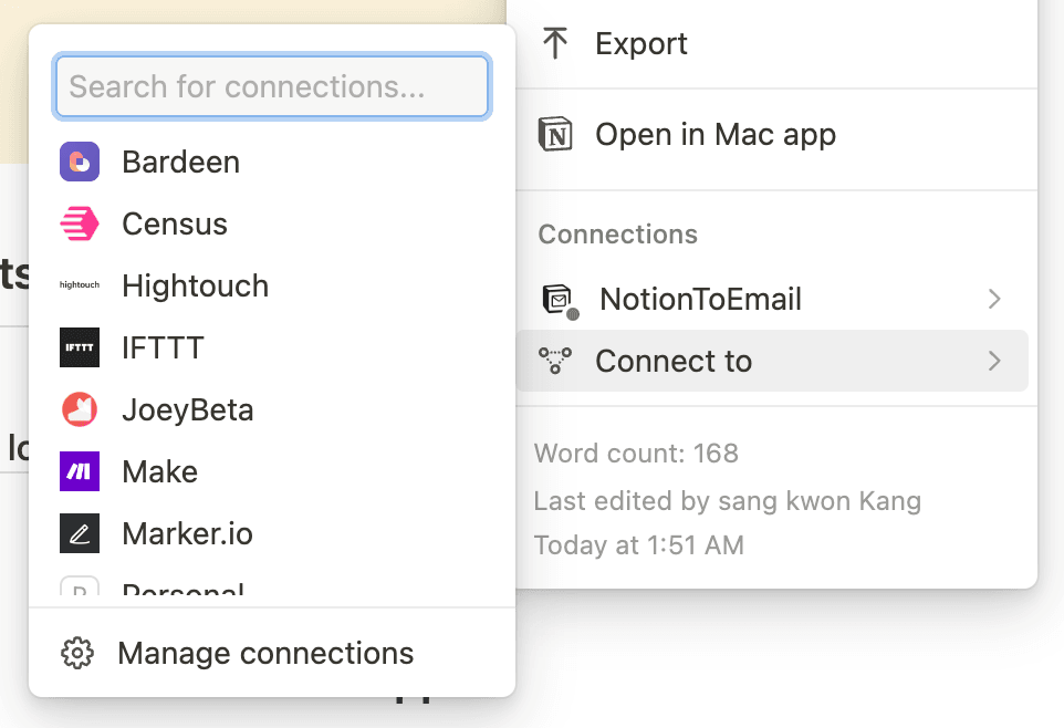 Connect Only the Pages You Want