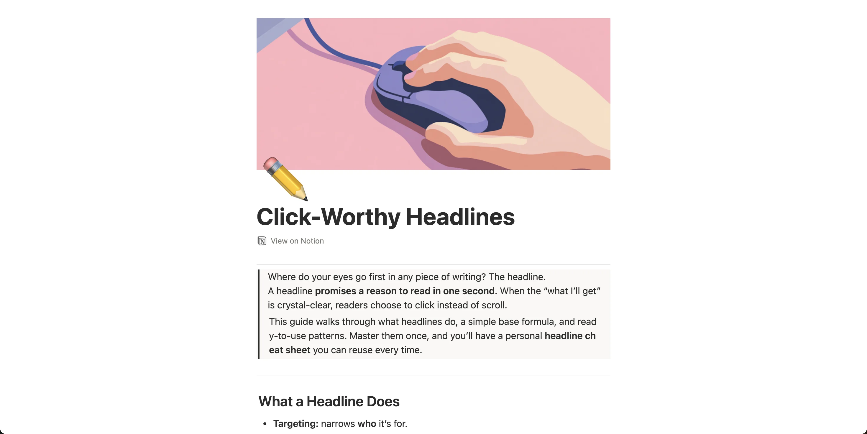 Newsletter example