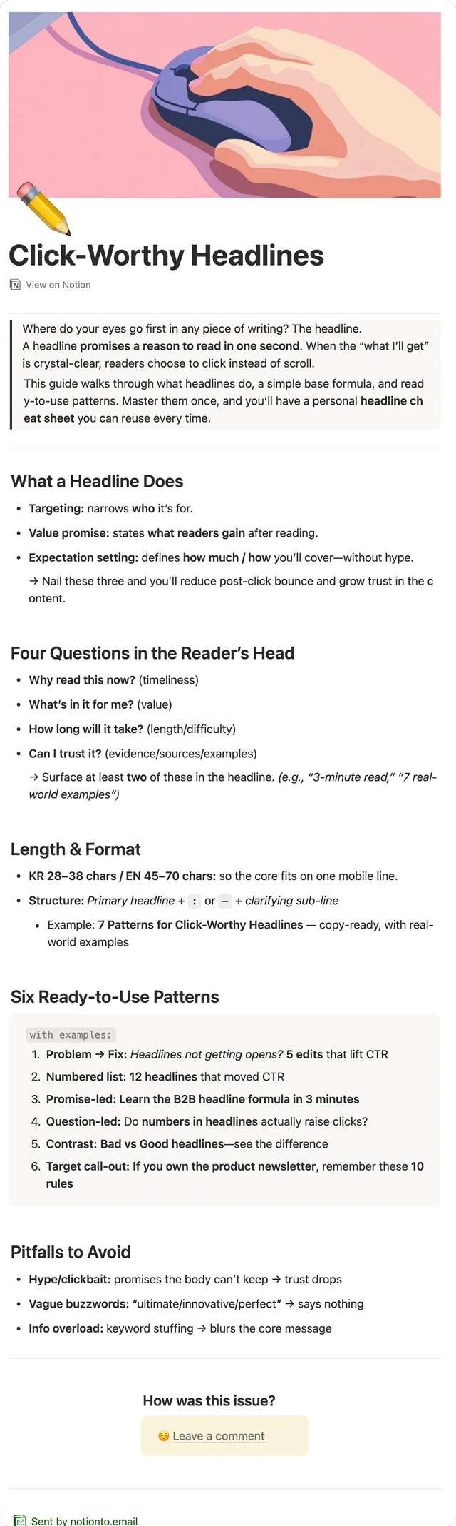 Click-Worthy Headlines